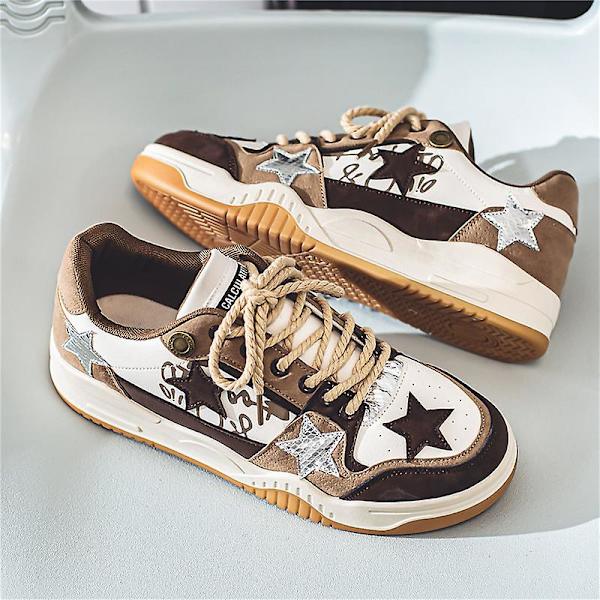 Herr Sneakers Andas Herr Skateboard Skor Löparskor 3Abk53 Brown 41