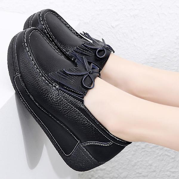 Damer Casual Mode Skor Loafer Skor Mamma Skor 3Au18798 Black 39