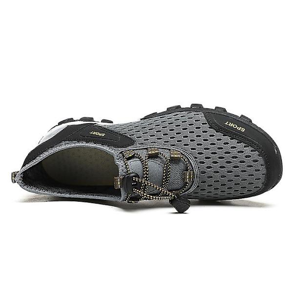 Herr Dam Sneakers Andas löparskor Mode Sportskor 112 Gray 44