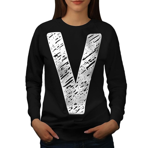 Victory Valor Blacksweatshirt för kvinnor XXL