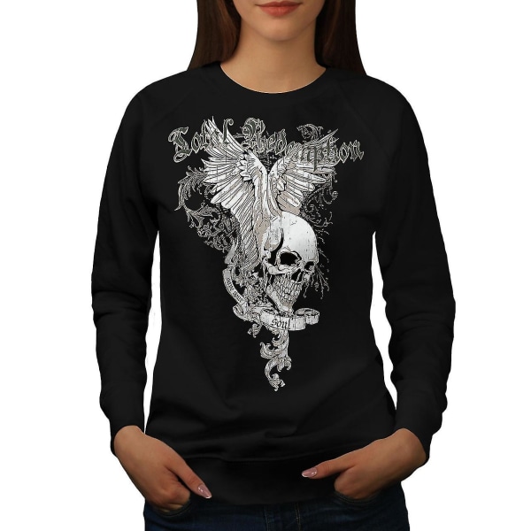 Totalt Coolest Skull Women Sweatshirt M