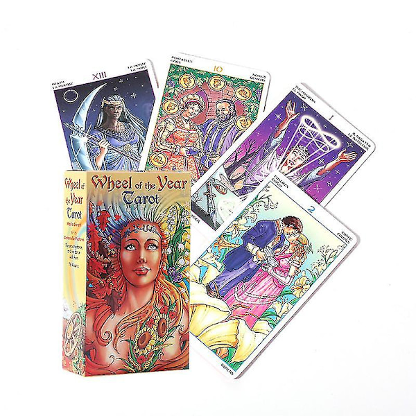 Heaven Earth Tarot Cards With Pdf Guidebook English Version Tarot Cards Däck Brädspel för personligt bruk 78st78st Tt03