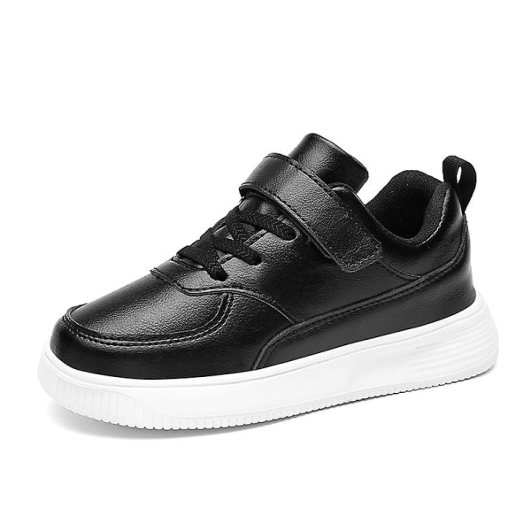 Sneakers som andas löparskor Mode Pojkar Flickor Sportskor 2L1901C Black 37