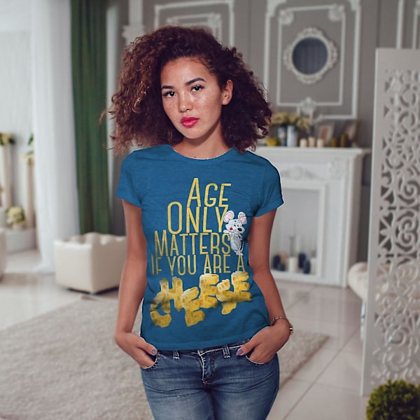 Ostälskare Födelsedag Kunglig T-shirt för kvinnor M