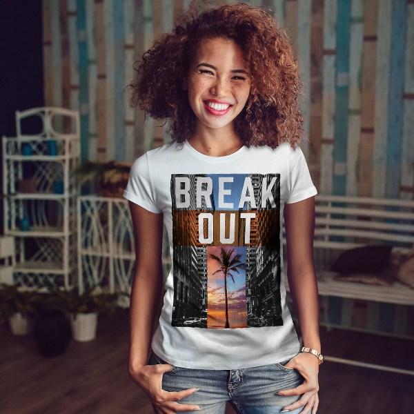 Break Out City Women T-shirt XXL