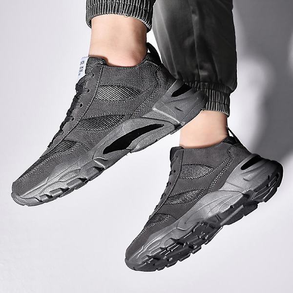 Herrsneakers Andas löparskor Mode Sportskor 3Aj026 Gray 41