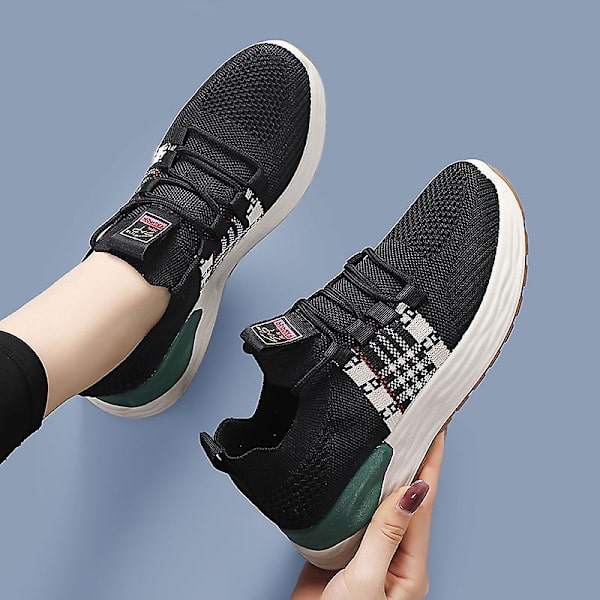 Dam bekväma sneakers Andas löparskor 2Clb06 Black 40