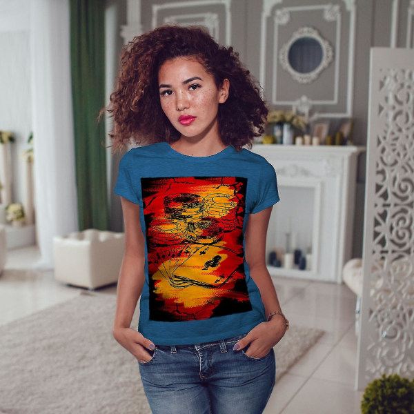 Gamble Poker Kvinnor Royal T-shirt XXL