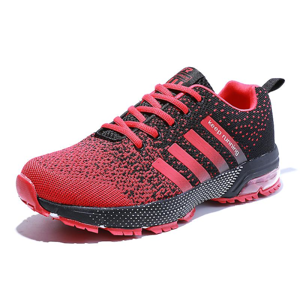 Herr Sneakers Andas löparskor Mode Sportskor 8702-1 Red 41