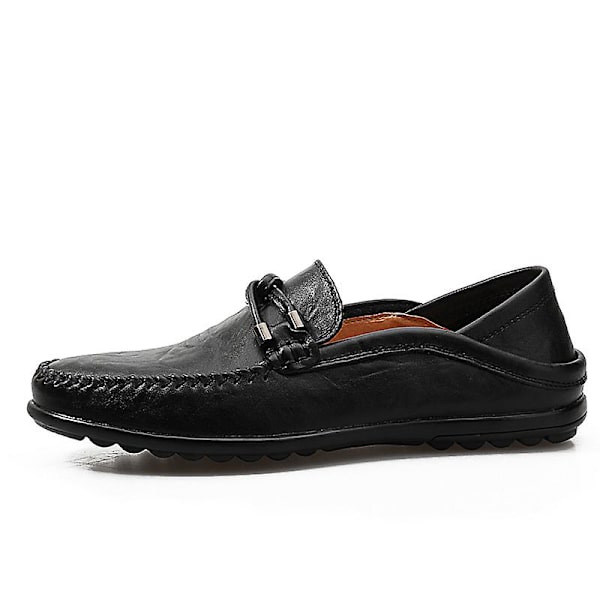 Casual för män Mode Bekväm Loafer 2C2050 Black 47