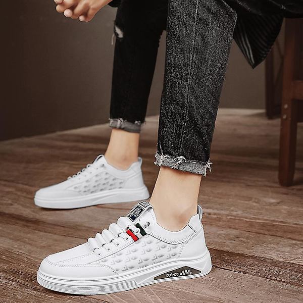 Herr Dam Sneakers Andas löparskor Mode Sportskor Yj1660 White 41