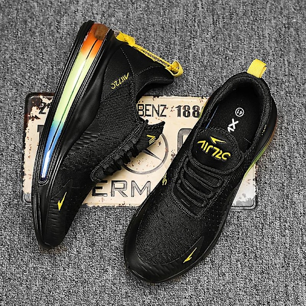 Air Sports löparskor för herr Anti-halks sneakers 1Gf12 Black 40