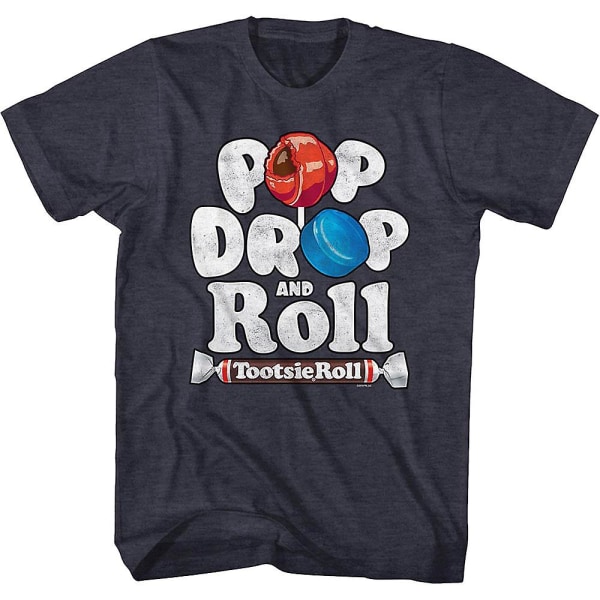 Pop Drop And Roll Tootsie Pop T-shirt S