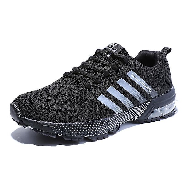 Herr Sneakers Andas löparskor Mode Sportskor 8702-1 Black 41