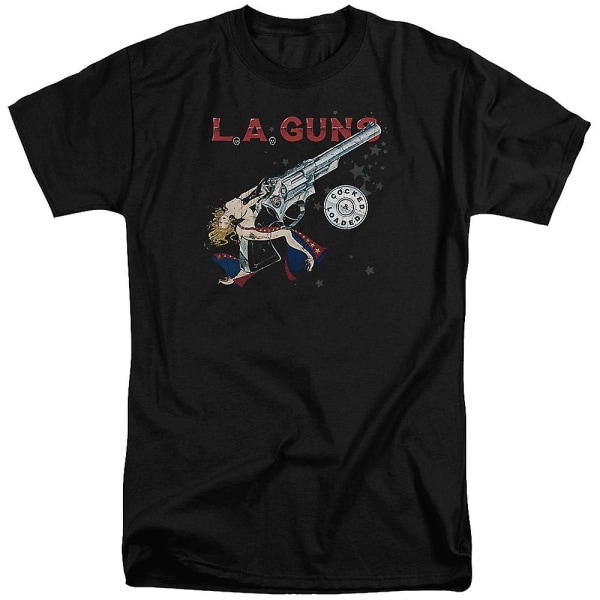 LA Guns spetsad och laddad skjorta M