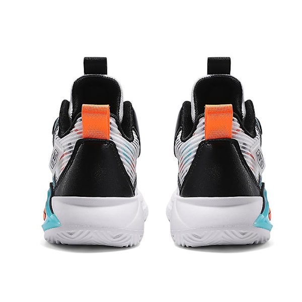 Barn Sneakers Pojkar Basketskor Halkfria Barn Sportskor 3B2328 WhiteGreen 34