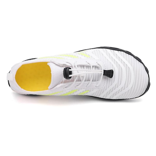 Vattenskor för män Snabbtorkande Sport Aqua Skor 3Ba816 White 43
