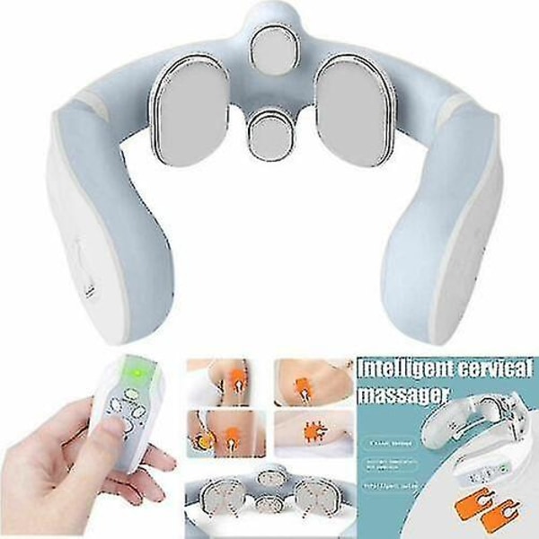 Sladdlös Smart Electric Rc Neck Massager Uppvärmning