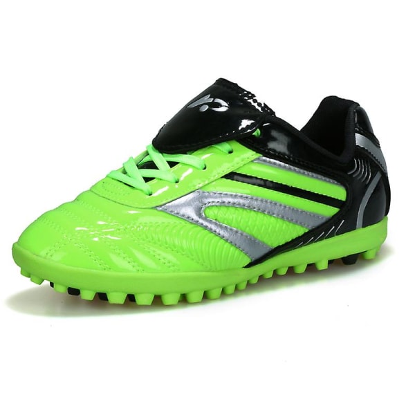 Fotbollsskor för män Spikes Fotbollsskor för ungdomar Stövlar Athletic Sneaker 3C26008 Green 35