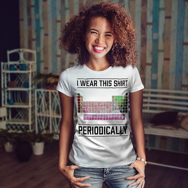Jag bär den här T-shirten för kvinnor M