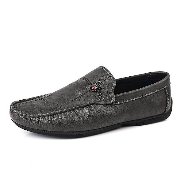 Casual för män Utomhus små läderskor Fr5006M Gray 41