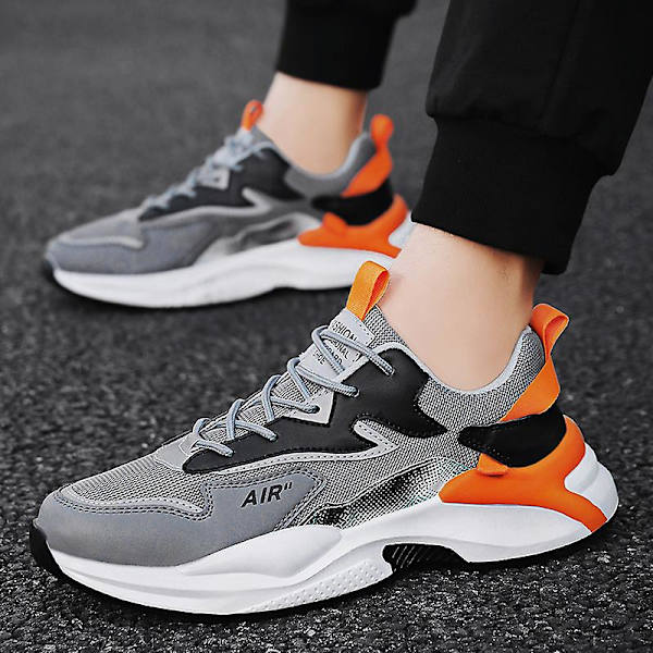 Herrsneakers Andas löparskor Mode Sportskor Tk829 Gray 41