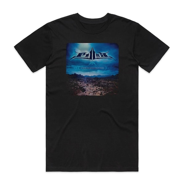 Pelare Vart går vi härifrån T-shirt Svart S