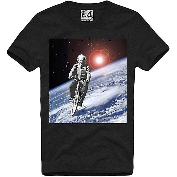 T-tröja Albert Einstein Space Ride E=mc2 Fysik Nobelpriset An M