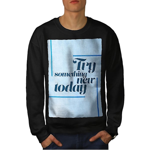Prova Fun New Today Men Blacksweatshirt M