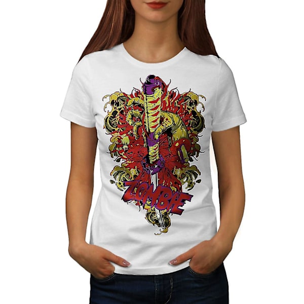Sword Of Death Kvinnor Whitet-shirt M