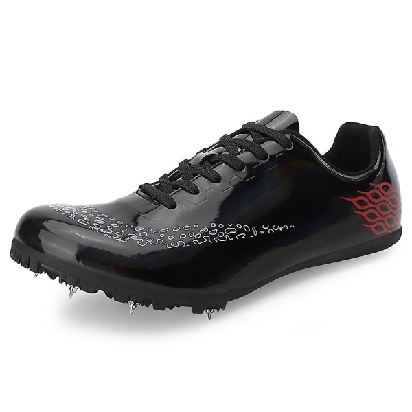 Friidrottsskor för män Spikes Track Race Hoppande Sneakers Professionell löpning Nail Spikes Skor 3Ctj013 Black 41