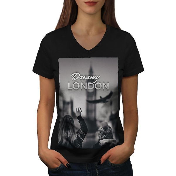 Sömnig Uk London T-shirt för kvinnor 3XL