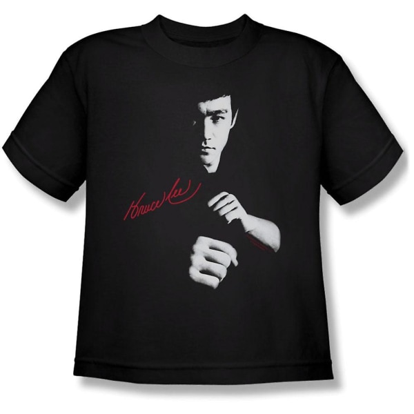 Bruce Lee The Dragon Waits Youth T-shirt XXL