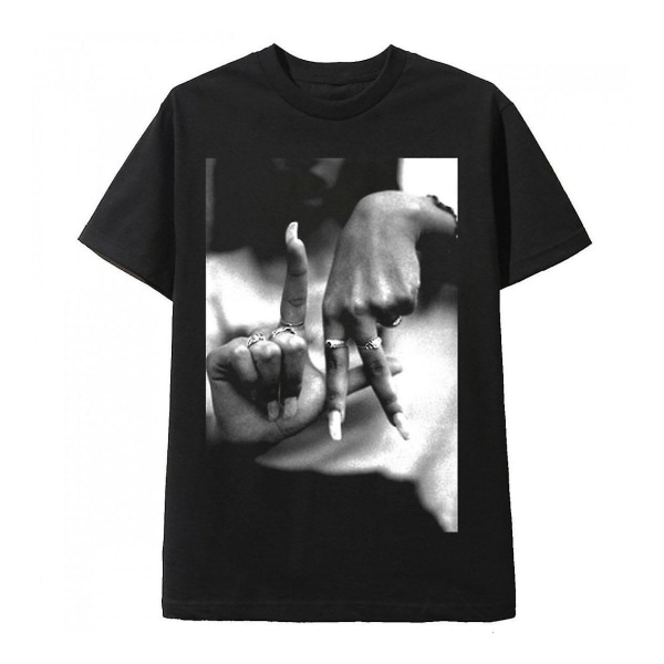 Svart T-shirt Esteban Oriol Los Angeles T-shirt M