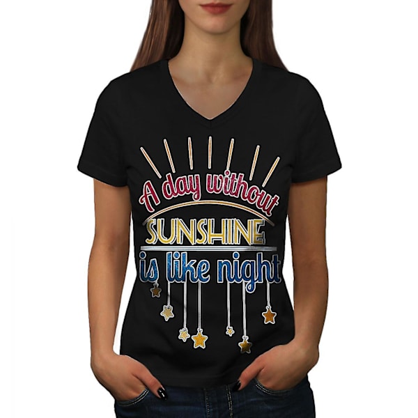 Day Sunshine Star T-shirt för kvinnor M