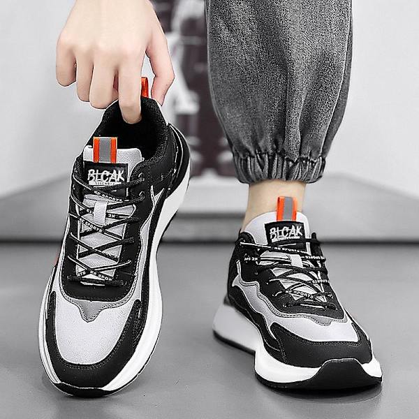 Herrsneakers Andas löparskor Dammode Sportskor BlackWhite 42