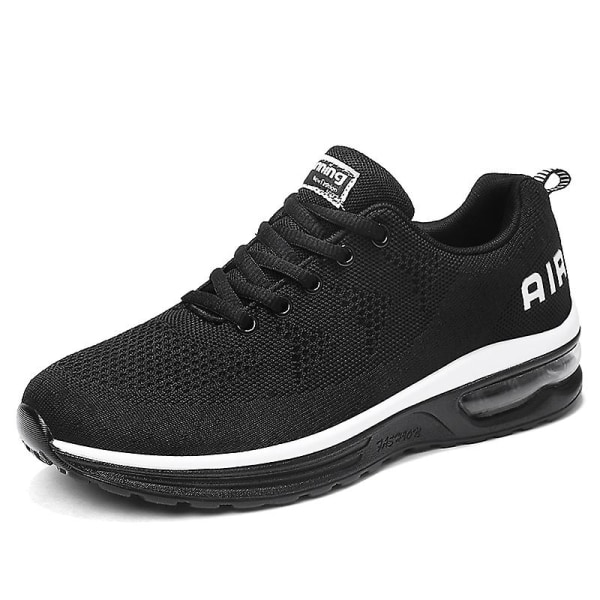 Air Sports löparskor för män andas Sneakers 835 Black 42