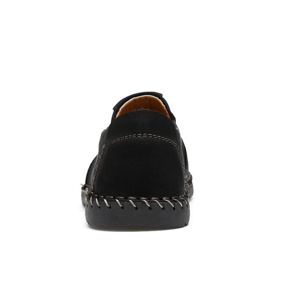 Casual för män Läder Loafers 0L602 Black 40