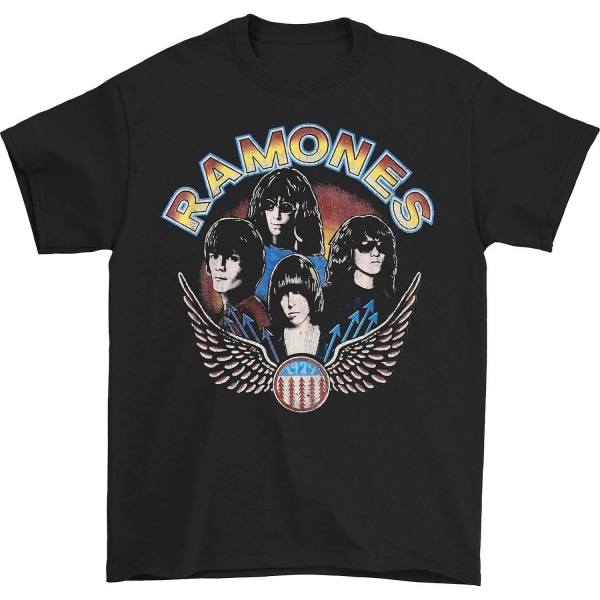 Ramones Vintage Wings Photo T-shirt L