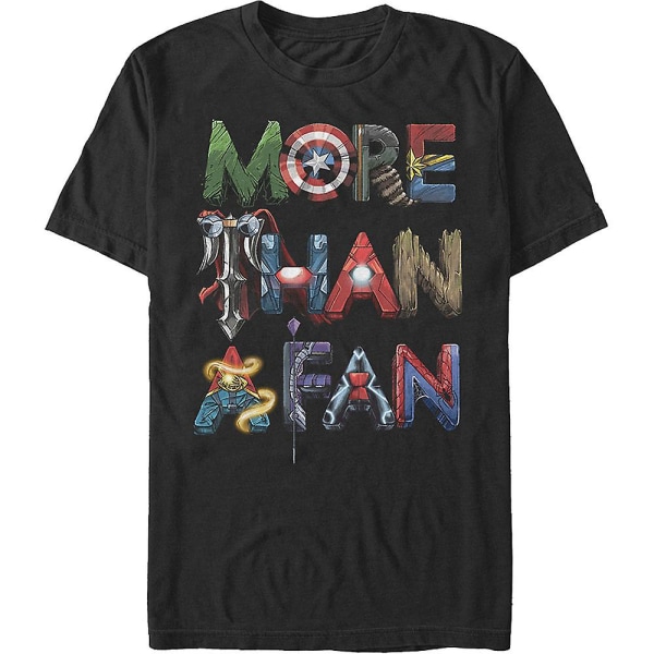 Avengers More Than A Fan Marvel Comics T-shirt XL