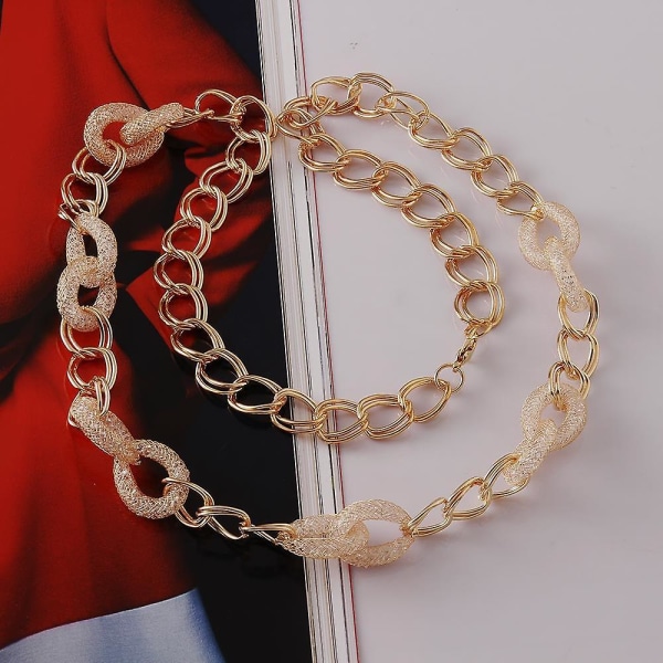 Mode runda smycken kvinnors kristall långa halsband M001-A Acm001