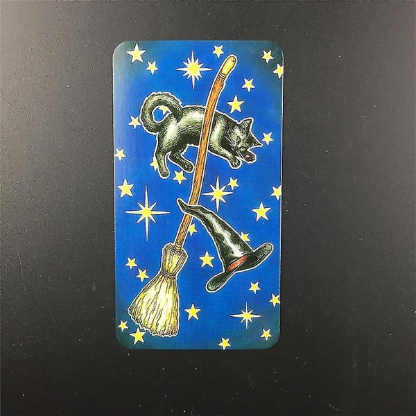 Nya Everyday Witch Tarot Cards:fråga och känn den mytiska ödesspådomen för lyckospel Taort Deck Brädspel44st Ts30