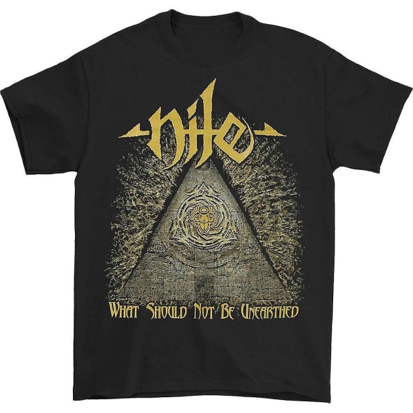 Nile What Should Not / Guld T-shirt M