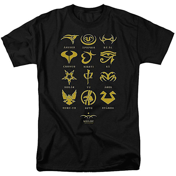 Stargate Goa'uld Characters Vuxen T-shirt Kläder XXXL