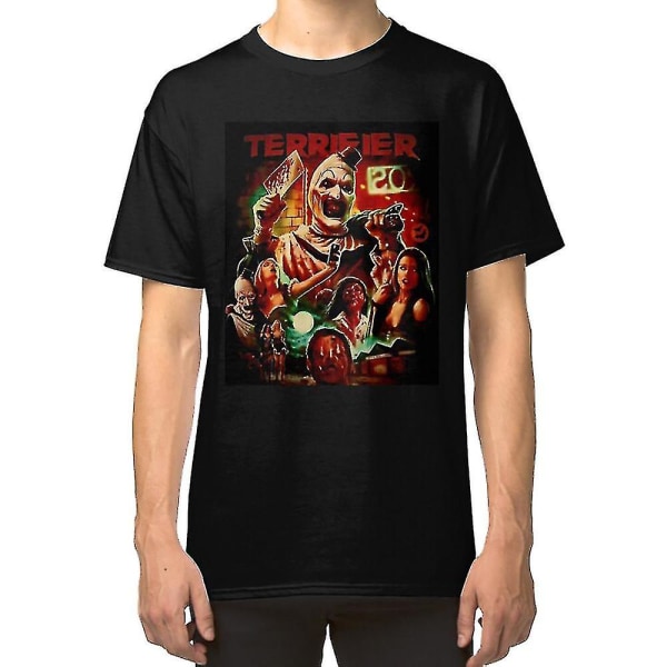 Terrifier Skräckfilmkonst Clownen T-shirt 3XL