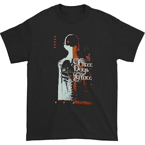 Three Days Grace mänskliga T-shirtkläder M