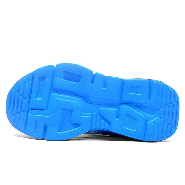 Sneakers för barn som andas löparskor Mode Sportskor 606 Blue 30