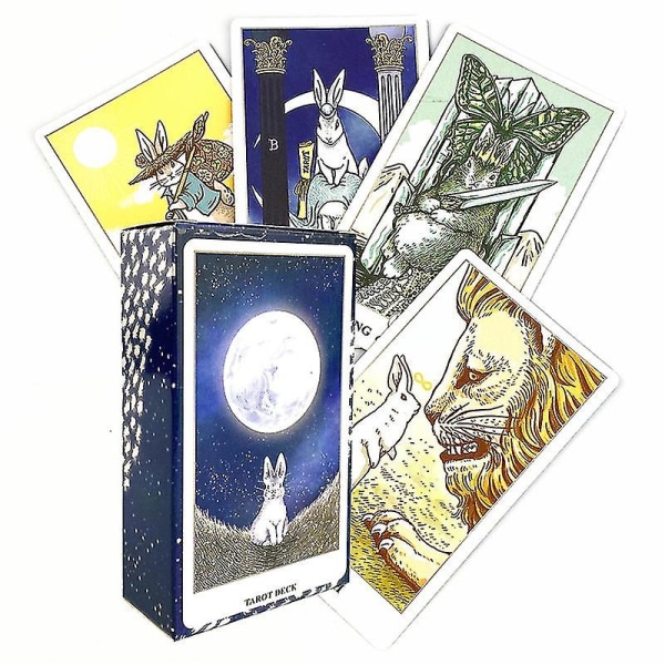 Friends Tarot-kort baserade på strukturen av den klassiska kortleken Divination Kortspel Brädspel Light See84st Tt192