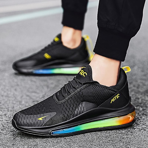 Air Sports löparskor för herr Anti-halks sneakers 1Gf12 Black 40