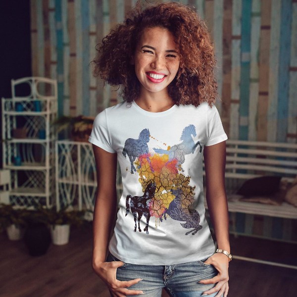 Häst Cool Animal Women T-shirt S